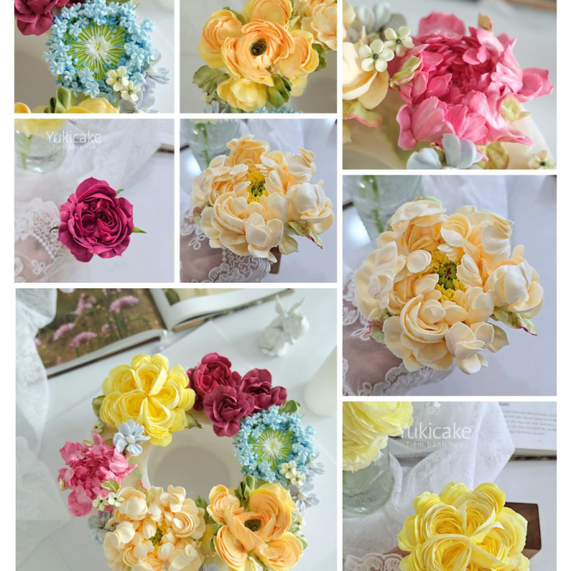 Lớp hoa kem nâng cao&nbsp;online